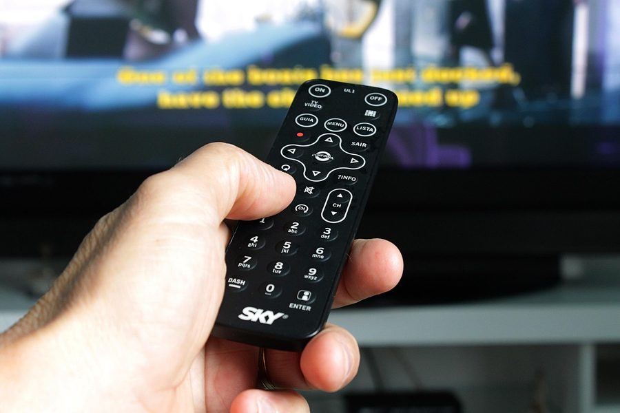 Cota do controle remoto (que agora é dela)